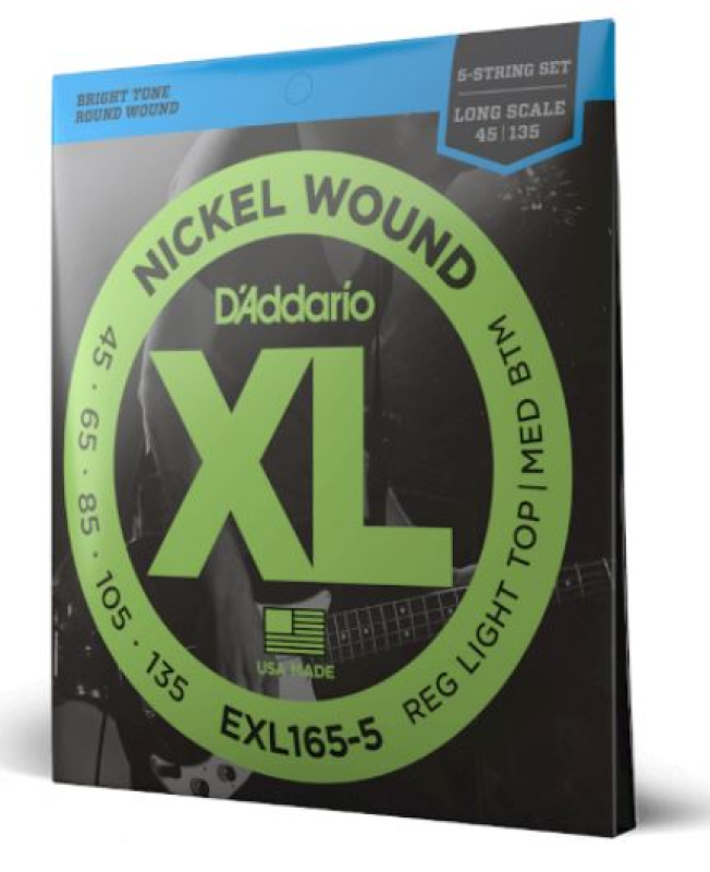 Daddario EXL165-5, 45-135